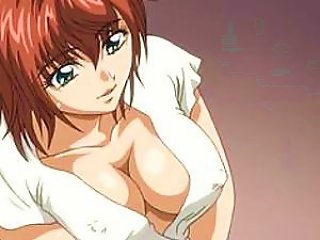 BRAVOTUBE @ Hot Manga Babe With Round Knockers Gets Fucked On A Couch